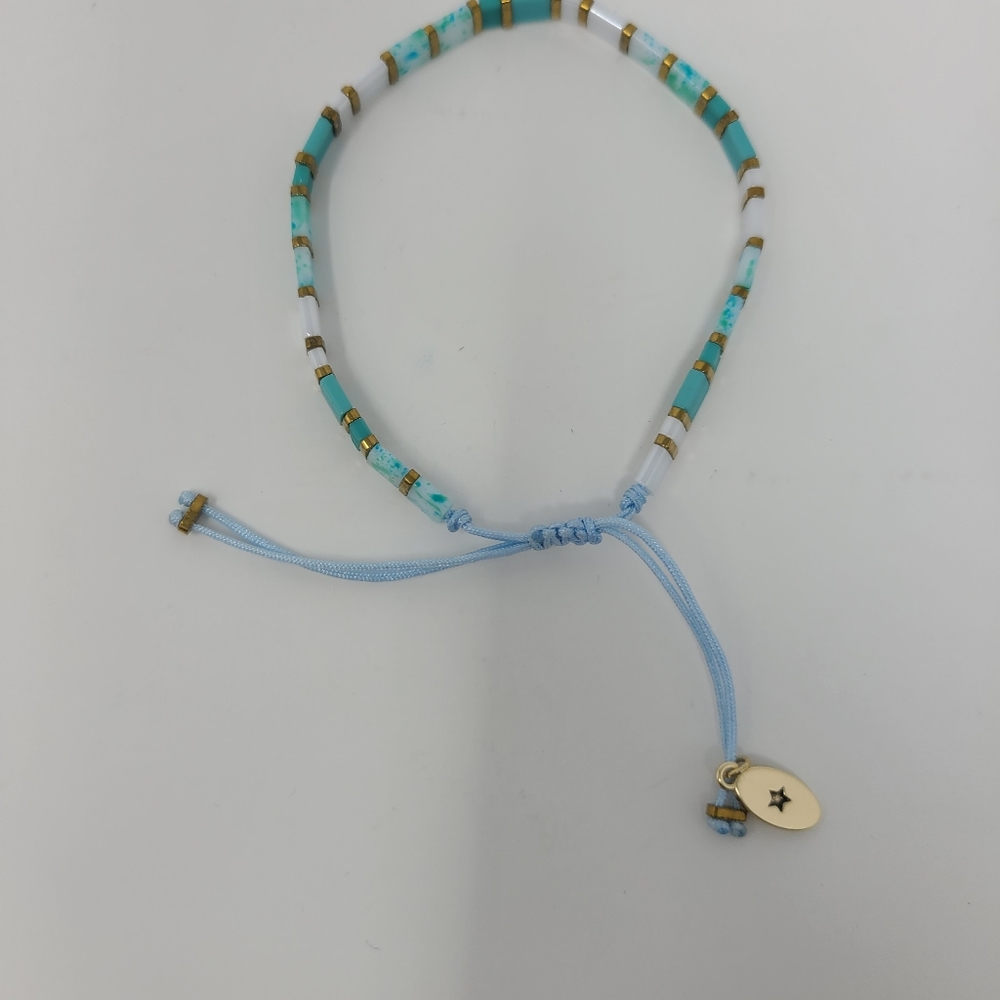 Unwritten  Blue Adjustable Bracelet